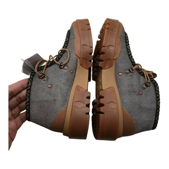 Onitsuka Tiger Shoes Men 6 Gray HMR PEAK Fur Boots Japan Outdoors Gorpcore - Picture 8 of 11